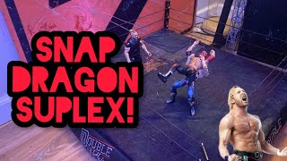 Kenny Omega Snap Dragon Suplex To El Generico Stop Motion (Test!)