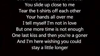 Video-Miniaturansicht von „Stay A Little Longer- Brothers Osborne Lyrics“