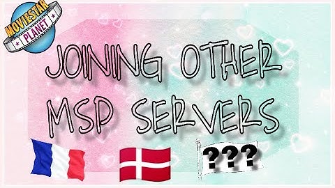 Making accounts in diffrent MSP servers!