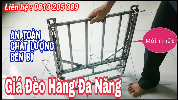 Giá chở hàng cho xe máy