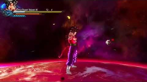 Xenoverse 2 SS4 Goku combos (Full Video)
