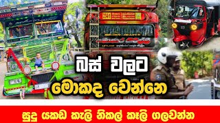 ආය බස Modifie කරනන බරවයද Clean Sri Lanka ල මකකද ම වකර වඩ Sri Lanka Bus