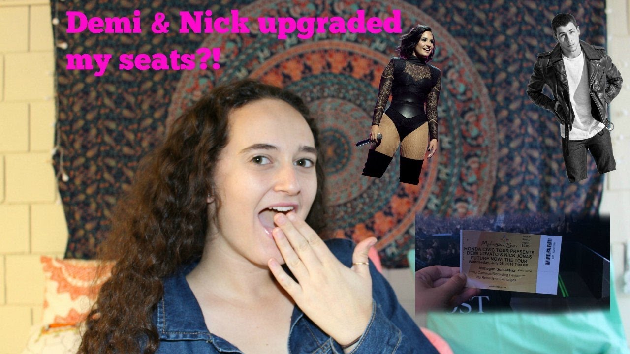 Demi Lovato and Nick Jonas Upgraded my seats?! | Storytime - YouTube Victoria Marie