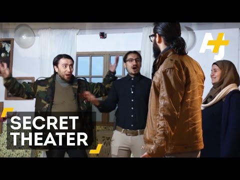 These Syrian Actors Perform Despite Airstrikes