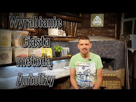 Wyrabianie ciasta metodą autolizy. Hydratacja 67%