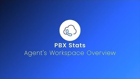 CommPeak PBX Stats: Agent Workspace Guide for Call Center Agents