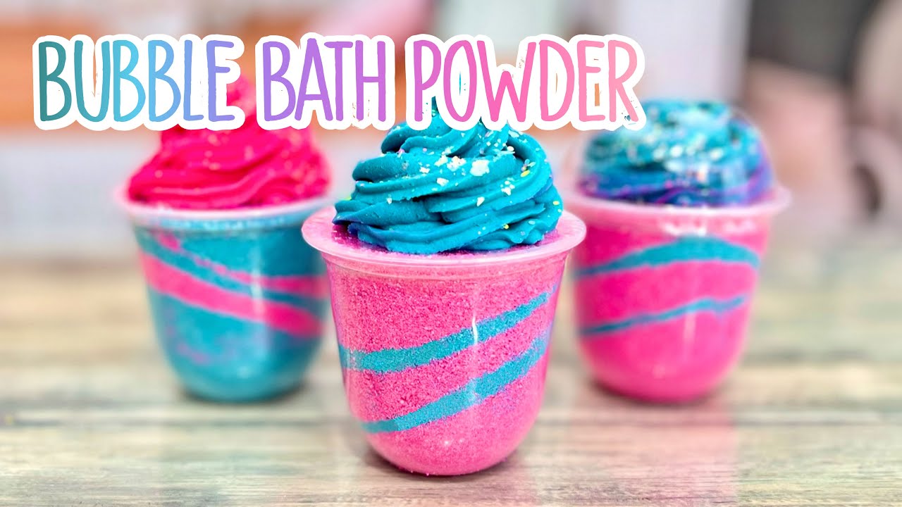 DIY Bubble Bath Powder Recipe