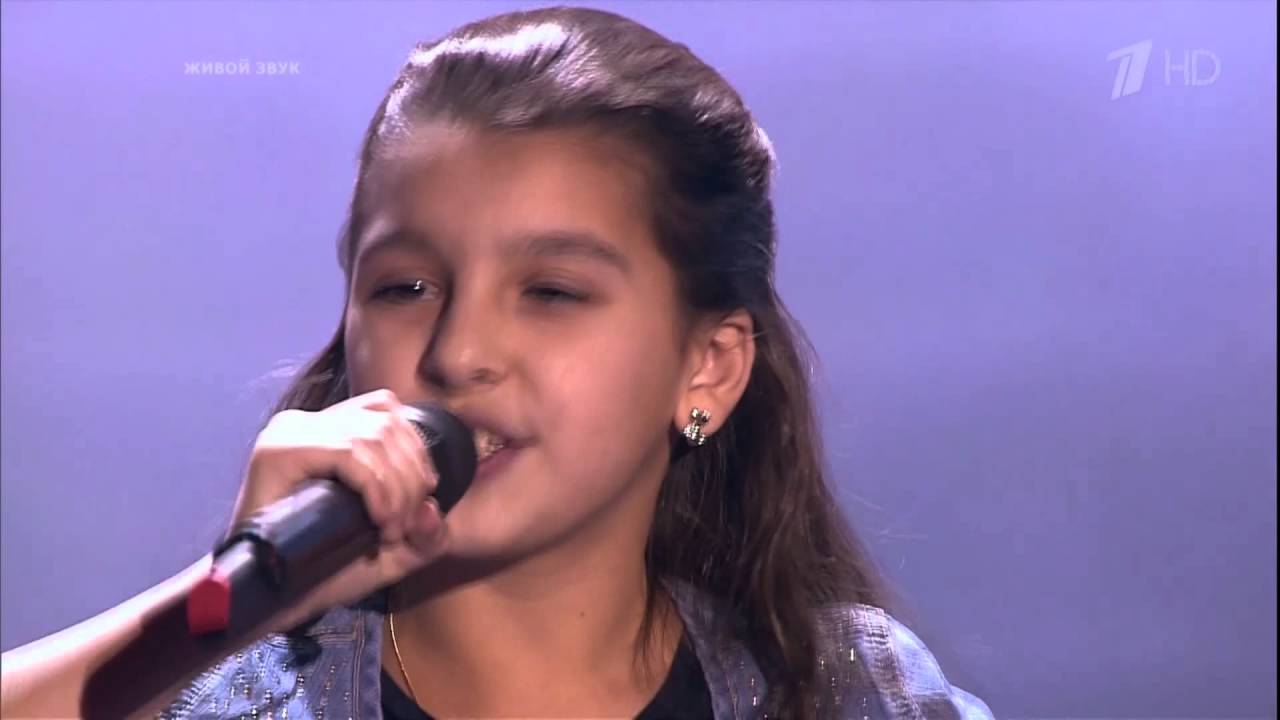 The Voice Kids RU 2015 Elizabeth — «Je Veux» Blind Audition Голос
