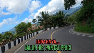 Jalan ke PANTAI PRIGI WATULIMO TRENGGALEK saat ini...