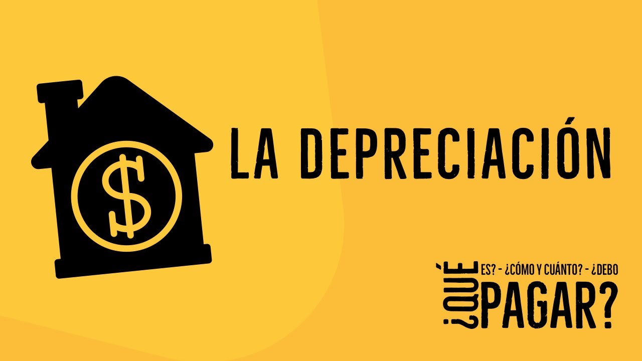 🔴 La Depreciación en los taxes.