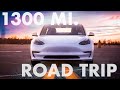 2021 Tesla Model 3 - 1300mi. Road Trip!