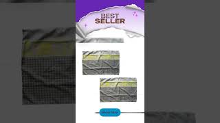 Pair of Microfiber Polyester Ali Neon Grey/Green Standard Pillowcases by Home Innovations