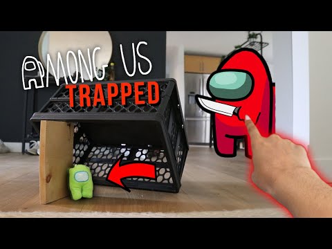 CAPTURING THE AMONG US CREWMATES AT 3AM (THE IMPOSTOR ATTACKED US!)