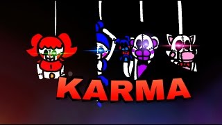 Fnaf SL Animation Karma Vocaloid by Circusp/VocaCircus (Warning: Flashing Lights And Gore)