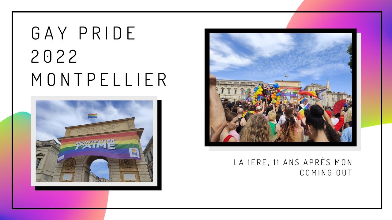 Vlog Gay pride 2022 Montpellier, ma 1ere !