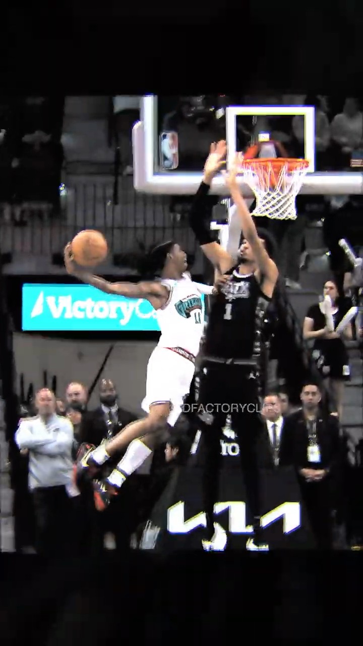 Ja Morant POSTERIZED Wemby ?