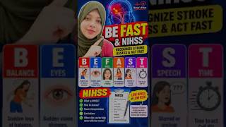 BE FAST & NIHSS Explained | Stroke Warning Signs & Nursing Assessment | Stroke Masterclass