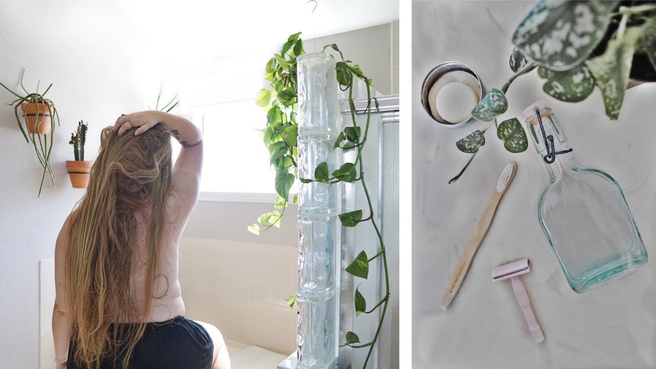 My Zero Waste Bathroom Essentials // Shower Routine ...