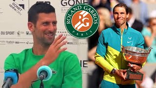 Novak Djokovic 'For me, Nadal is the favouite at RG' - Geneva 2024