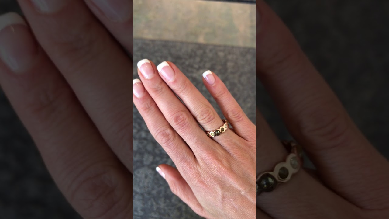 Rose Cut Eternity Band