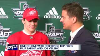 Red Wings top draft picks on what they'll bring to Detroit