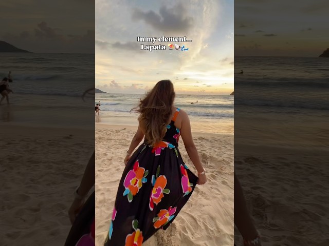 Doing what I do best — sunset, sea & peace 🌅🌊#sunset #beach #beachready #thailand #foryou...