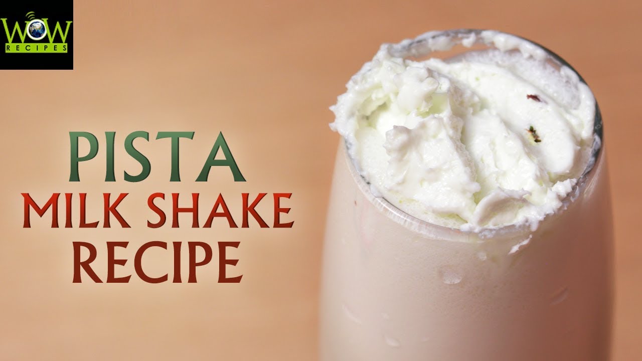 Pista Milk Shake Recipe | How to Make Yummy & Tasty Pista Milk Shake? | Online Kitchen | Wow Recipes | WOW Recipes