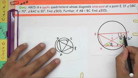 Question 6 Exercise 9.3 Class 9 | Chapter 9 | Circles | Solved | NCERT Maths CBSE board