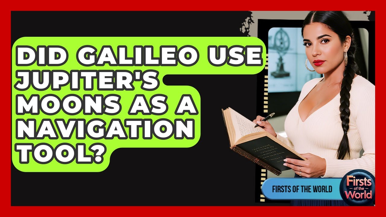 Did Galileo Use Jupiter's Moons As A Navigation Tool? - Firsts of the World
