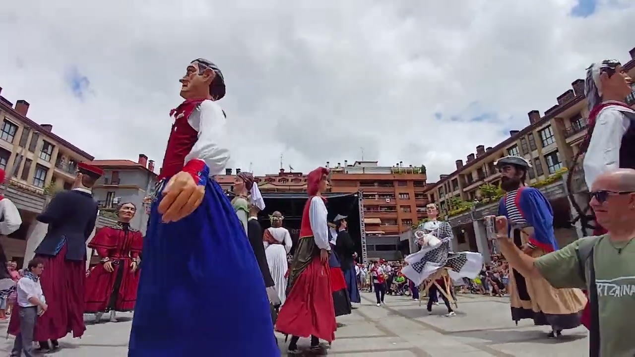 Polonesa en la Gigantada en Errenteria | 25 de Julio de 2024 (Mañana)