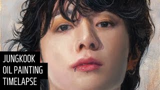 Jungkook Seven oil painting timelapse I MON ETINCELLE