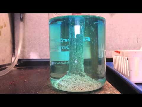 silver production from silver nitrate using a copper pipe youtube