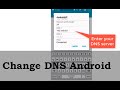 Change DNS server Android