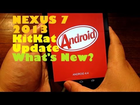 Official Android 4.4 KitKat Update For The Asus Nexus 7 2013 Is Now Out! What Has Changed?