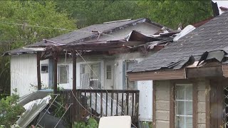 Strong storms moving through north Georgia leave behind damage | Latest