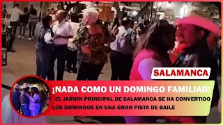 El Jardín Principal De Salamanca Se Ha Convertido Los Domingos En Una Gran Pista De Baile