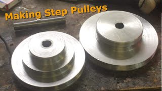 Casting and Machining step pulleys