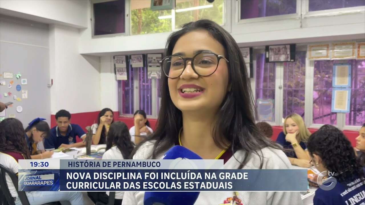 Ensino da história de Pernambuco passa a ser obrigatório nas escolas da rede estadual
