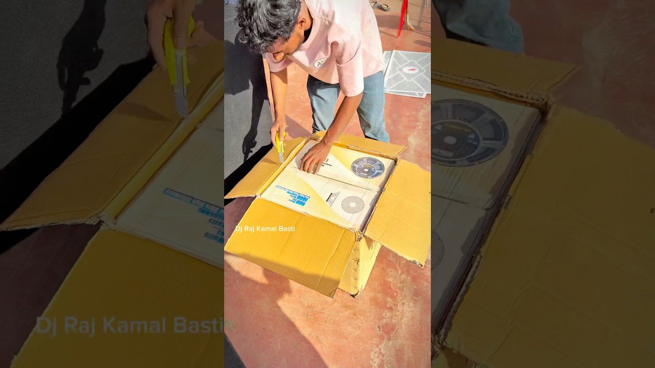 Ahuja 900 watt Speaker || Dj Raj Kamal Basti || Ahuja Dj Setup