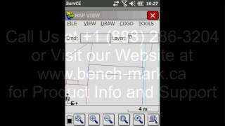 Celebrity Carlson SurvCE Tutorial: Deleting a Polyline from the Map View Profile