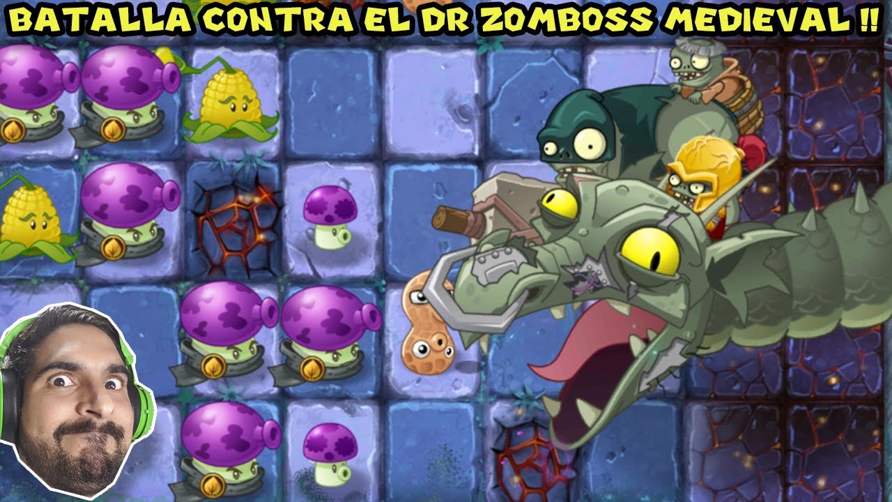 BATALLA CONTRA EL DR ZOMBOSS MEDIEVAL !! - Plants Vs Zombies 2 con Pepe ...