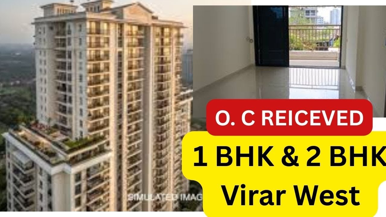 Ready to Move Flats ||  2 BHK Flat in Virar West  || 2 BHK  Flat in Virar West Near Station