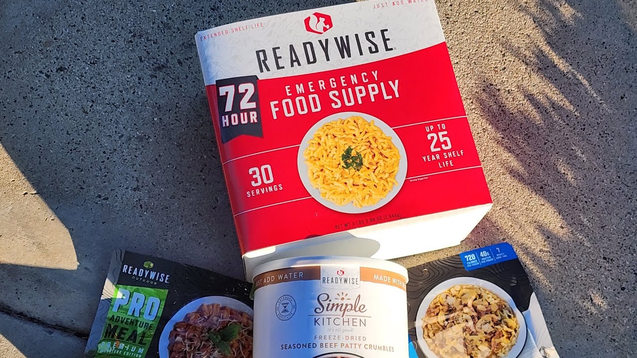 Wise Company 72 Hour Emergency Food Supply- 32 servings Made in USA