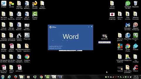 How to open Microsoft word using Dragon voice recognition