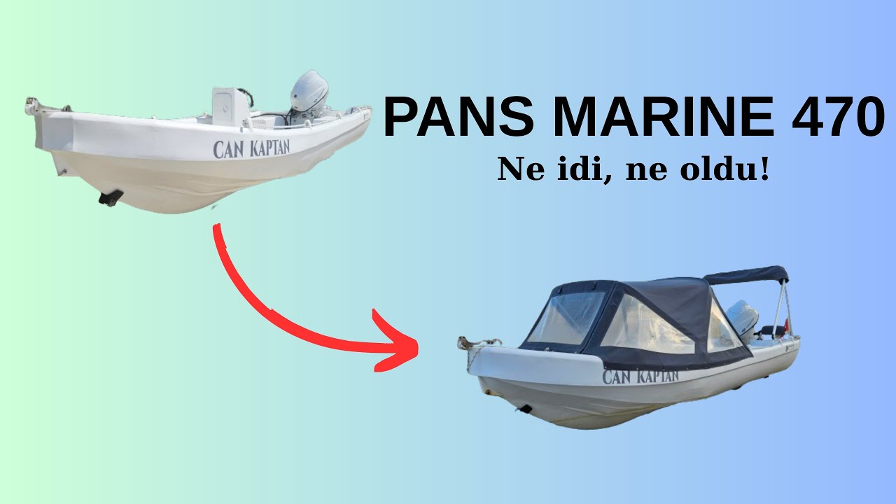 Pans Marine 470 ile Eski Foça Siren Kayalıkları'nda Gezinti.