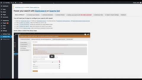 Create a WordPress test Elasticsearch index in 2 clicks (WPSOLR plugin)