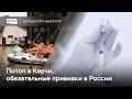 Керчь утонула, обязательная вакцинация в России, депутата Резника задержали