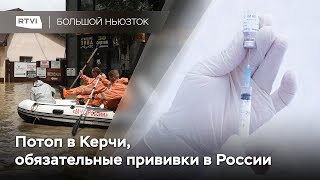 Керчь утонула, обязательная вакцинация в России, депутата Резника задержали