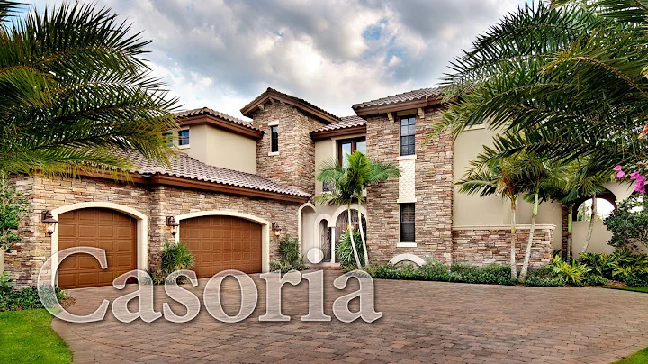 Casoria, a Tuscan Inspired Courtyard Home