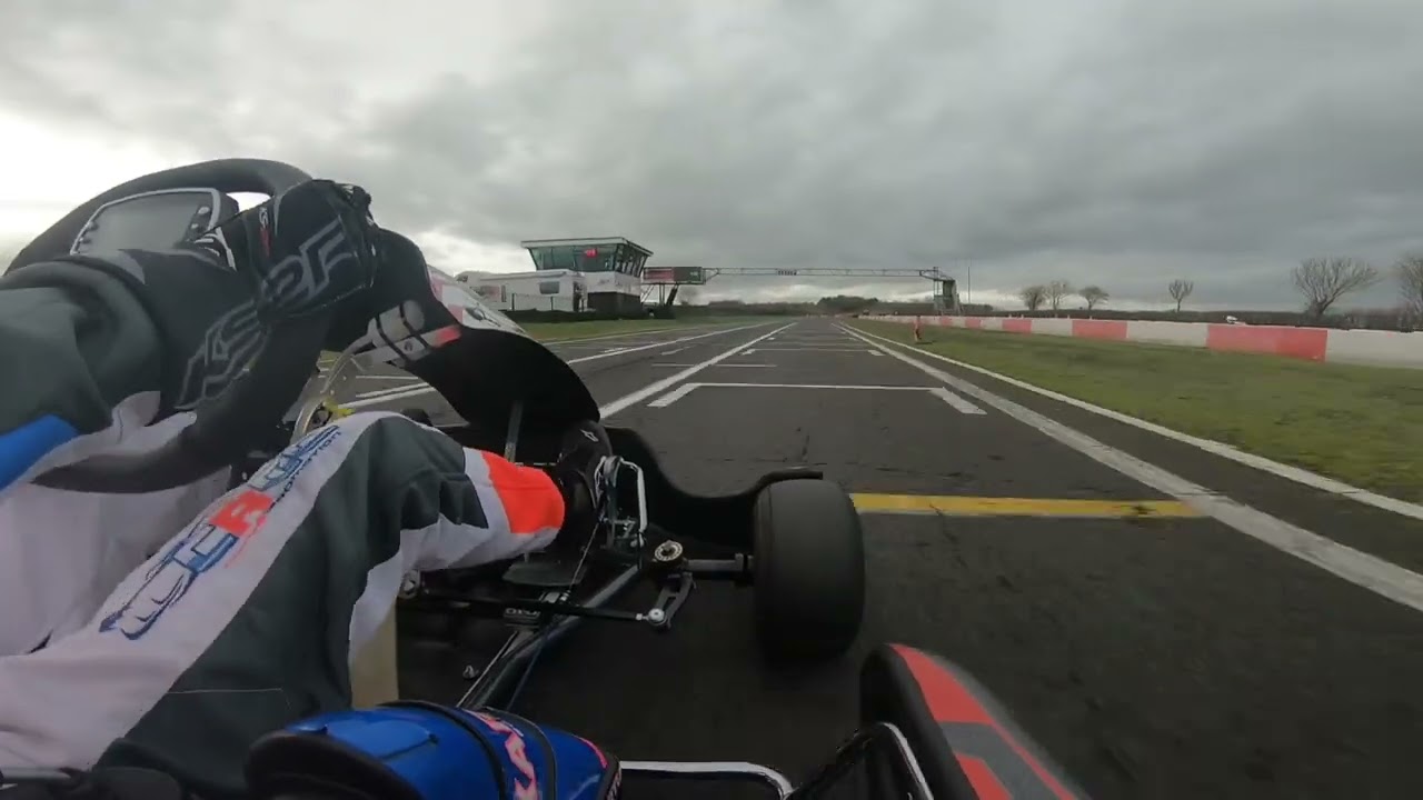 Fulbeck kart club junior max testing